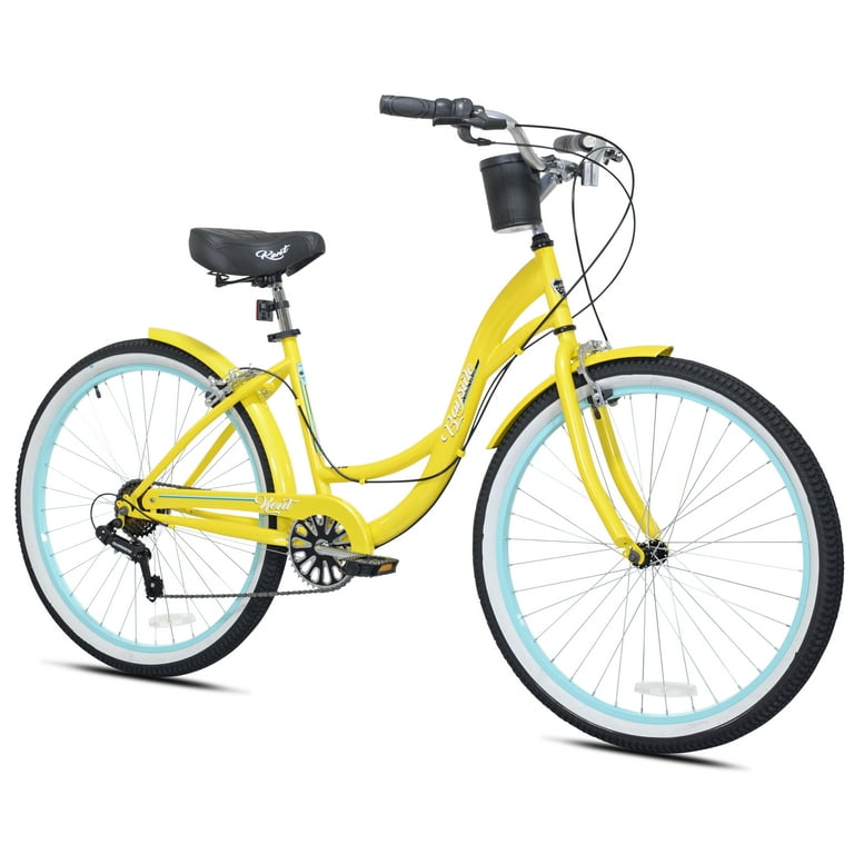 Kent Bicycles 26 in. Bayside Women s Cruiser Bicycle Yellow