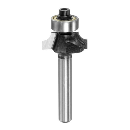 Uxcell Roundover Router Bit 1/4 Shank 5/32" Radius Carbide Tipped Woodworking Tool