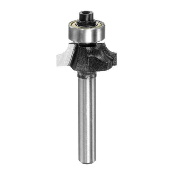 Uxcell Roundover Router Bit 1/4 Shank 5/32" Radius Carbide Tipped Woodworking Tool