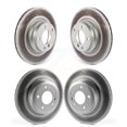 thumbnail image 1 of Genius Front Rear Coated Disc Brake Rotors Kit for Car 2006 BMW 330i 330xi KG-101386, 1 of 9