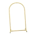 thumbnail image 2 of Arco de boda de metal con estructura para globos, soporte de hierro decorativo, estructura de fondo resistente, adecuada para ceremonias, despedidas d 120cm x 220cm, 2 of 9