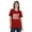 Red, variant on Inkmeso I Got The Shot Pro Vaccine Crew Neck Womens Vaccination T-shirt
