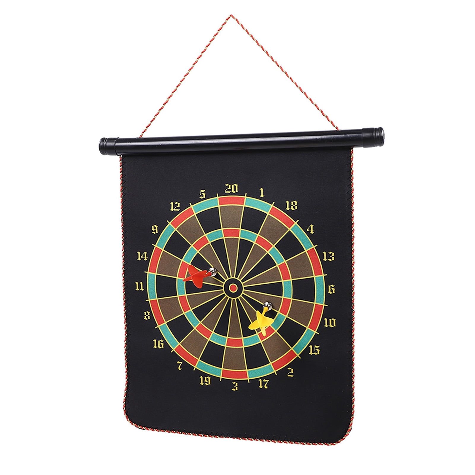 Dartboard Darts, Indoor Reversible Wall-mount  Board, for Kids Relax