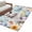 Blue, variant on Area Rugs 2.7'x5', Happy Easter Carpet for Living Room Bedroom Dining Room, Spring Grey Bunny Colorful Eggs Flower Blue Throw Kitchen Rugs Non Slip Washable Rectangle Indoor Outdoor Rugs