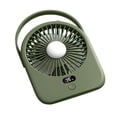 thumbnail image 4 of Colgante de doble propósito ventilador luz usb portátil pantalla digital pequeño ventilador de techo, 4 of 9