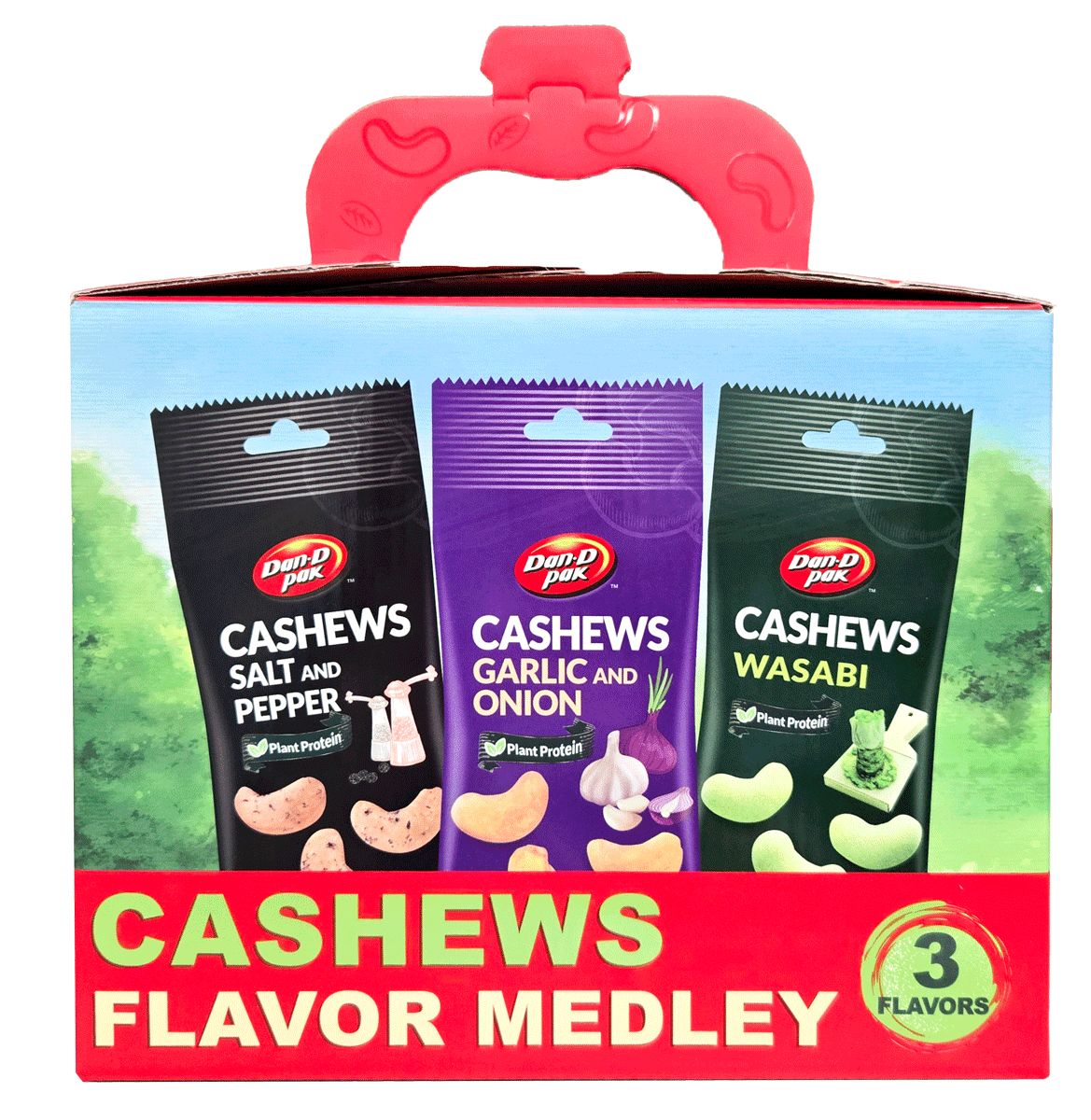 DDP SNACKING CASHEWS Mixed 480g