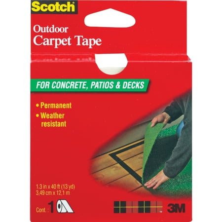 3M Scotch Outdoor Carpet Tape - Pack of 12