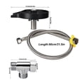 thumbnail image 3 of Glass Rinser Glass Cleaning Rinser Kitchen Tool Home Built-In Bar Counter Multi-Angle Water Outlet Automatic Cup Washer, 3 of 22