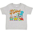 thumbnail image 3 of Inktastic It's My Birthday Circus Train 2nd Birthday Boys or Girls Toddler T-Shirt, 3 of 5