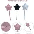 thumbnail image 5 of MOPOOR Salt and Pepper Wand Shaker Magic Fairy Star, Pentagram Shape, Three Hole Dispenser, Refillable, Removable, Light, One Hand Operation, Kitchen Accessories for Halloween and Christmas, 5 of 9