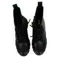 thumbnail image 5 of Soda Wome's Faux Leather Lace Up Combat Lug Sole Ankle Bootie, Black ,  7 M US, 5 of 7