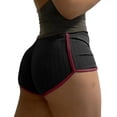 thumbnail image 5 of Zulora Women's Striped Athletic Shorts, 5 of 8