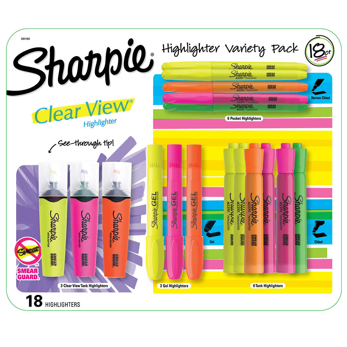 Sharpie Accent Highlighter Assorted Set