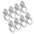 thumbnail image 3 of AMERTEER 24Pcs 70mm Split-Type Jars Lids with Silicone Seals Rings Storage Solid Caps Replacement Cover  Golden, 3 of 3