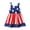 Red/White/Blue, variant on NIEWTR 4th of July Toddler Girl Dress American Flag Sleeveless Patriotic Outfit Kid Independence Day Clothes Red White Blue Casual Sundress 1-6T(A-Red,2-3 Years)