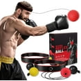 thumbnail image 1 of Mavesmog Boxing Reflex Ball Set, Adjustable Headband, Four Balls, 1 of 1
