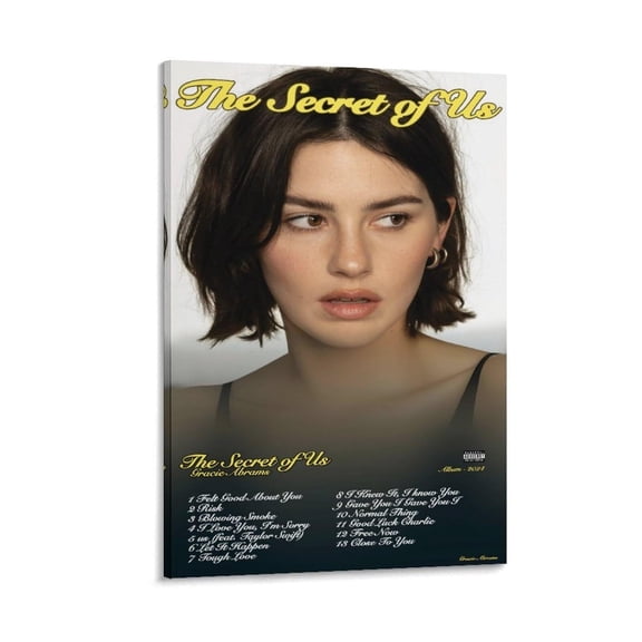 Album Gracie Abrams The Secret of Us Poster Canvas Wall Art Posters For Room Aesthetic And Decor Poster