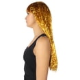 thumbnail image 3 of HPO Adult Womens Long Tinsel Wig Collection | Party Ready Fancy Cosplay Halloween Wig | Premium Breathable Capless Cap, 3 of 106