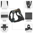 thumbnail image 6 of Fotbe Deserted Classic Car Landscape Pattern Dog Harness, No-Pull Pet Harness with 2 Leash Clips, Adjustable Soft Padded Dog Vest with Easy Control Handle for Large Dogs-Medium, 6 of 6
