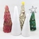 thumbnail image 5 of 6x Conos de espuma blanca en forma de adorno de poliestireno para manualidades, bricolaje, pintura para niños, 5 of 5