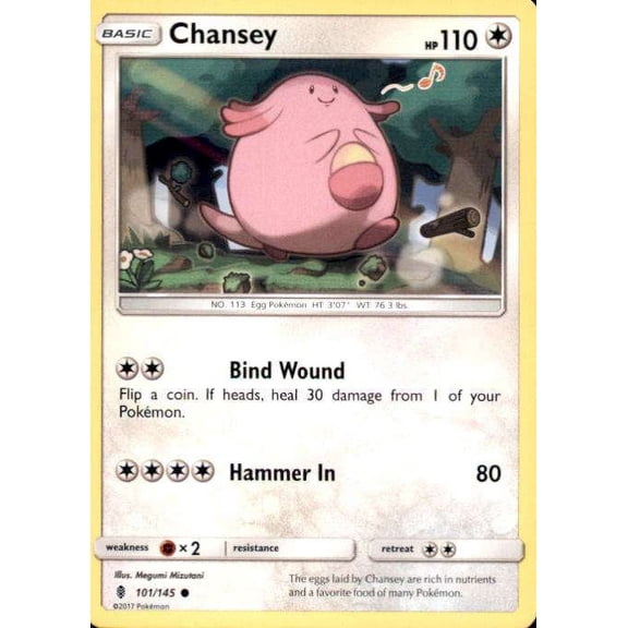 Pokemon Guardians Rising Chansey #101
