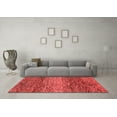 thumbnail image 3 of Ahgly Company Indoor Rectangle Abstract Red Modern Area Rugs, 6' x 9', 3 of 4