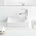 thumbnail image 6 of Jonathan Y Wall Mounted Rectangular Ceramic Mini Sink, Right-Side Faucet, White, 6 of 6