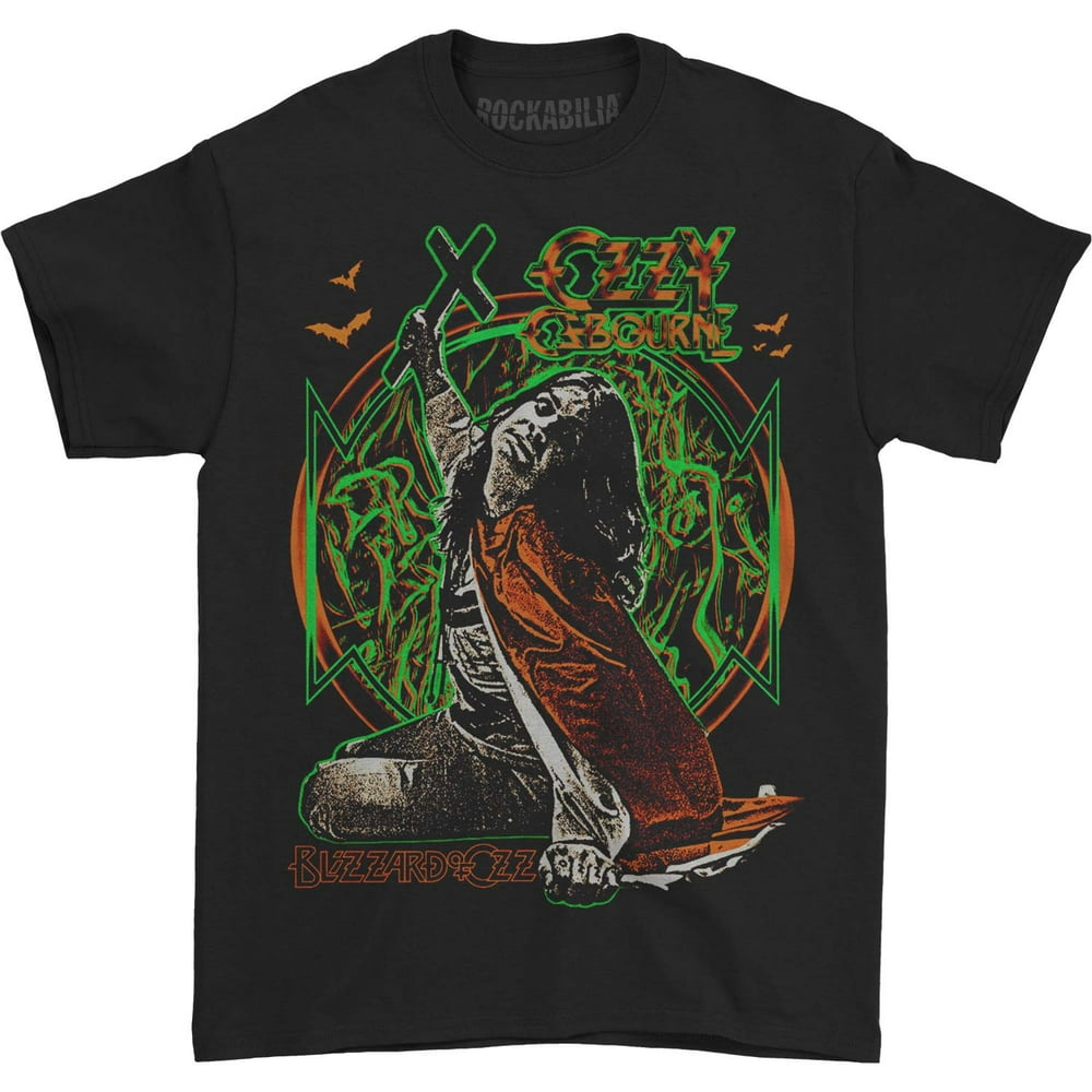 Ozzy Osbourne - Ozzy Osbourne Men's Blizzard Of Ozz Halloween Tee Variant (Rockabilia Exclusive