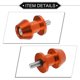 thumbnail image 5 of 1 Par de Spools de Brazo oscilante de Motocicleta 6mm CNC Spools de Brazo oscilante Deslizadores Soporte Naranja, 5 of 7