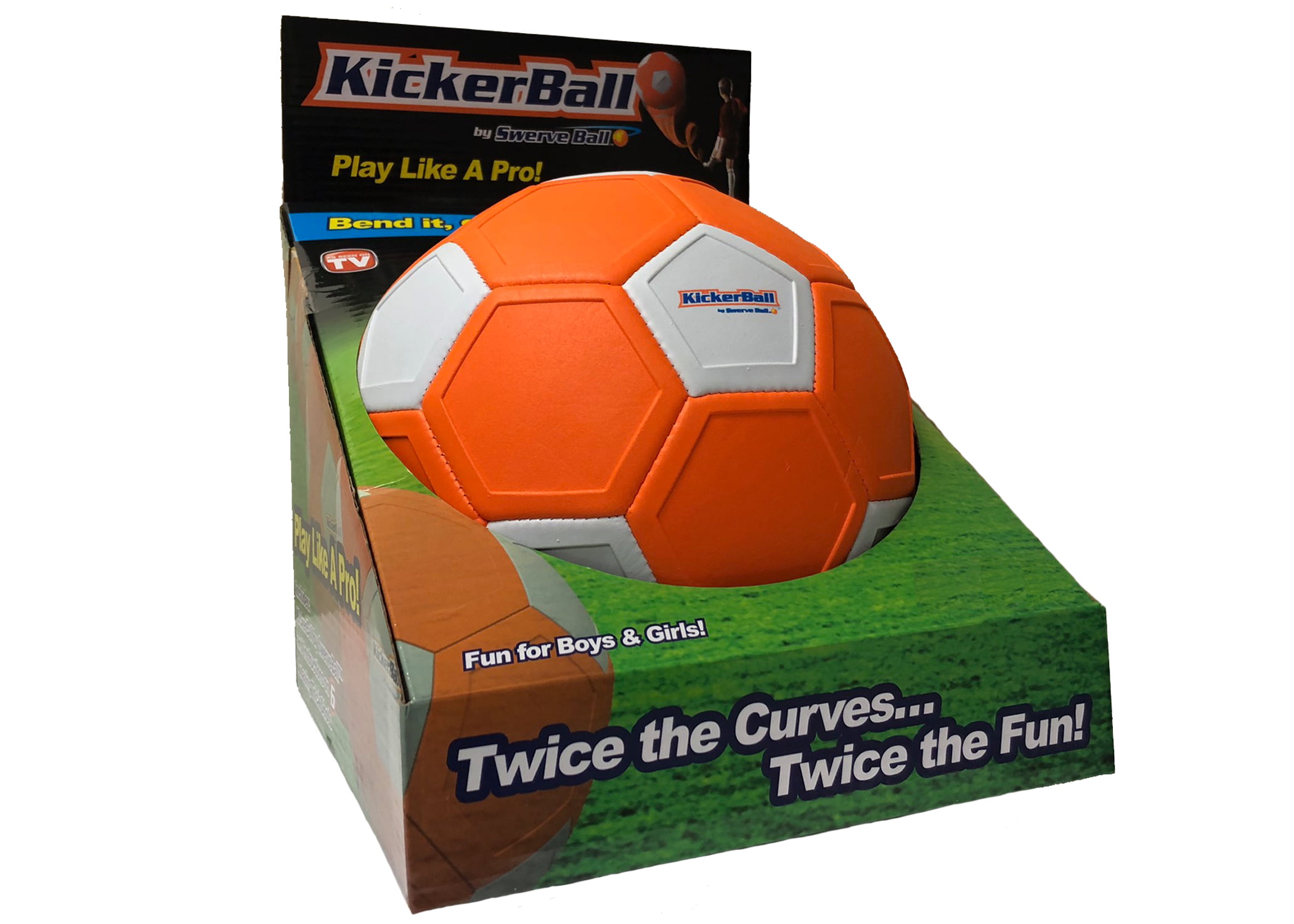 The Soccer Ball that Curves and Swerves when Kicked Kickerball by Swerve Ball 