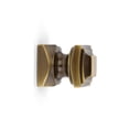 thumbnail image 5 of Antique Brass 1.25'' Kitchen Cabinet Doorknob Pull Handles w/Screws Renovators Supply - Set of 6, 5 of 8