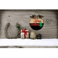 thumbnail image 5 of Eveokoki 12" Christmas Wreaths for Front Door, Christmas Wooden Sign, Rustic Farmhouse Hanging Door Sign, Christmas Decorations for Front Door Home Window Wall Porch, 5 of 5