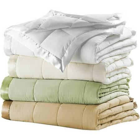 Microfiber Down-Alternative Blanket Choice of Colors, Multiple Sizes