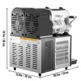 thumbnail image 6 of Dranite Dual 3L Slushy Maker - Margarita/Smoothie for Cafe/Home/Bar, 6 of 6