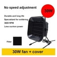 thumbnail image 2 of 30W 50W 60W Adjustable Speed Solder Smoke Absorber ESD Fume Extractor Fan Pipe Duct Exhuast Fan With 2M Pipe Tub Ventilation Fan ,Energy-Efficient, 2 of 7