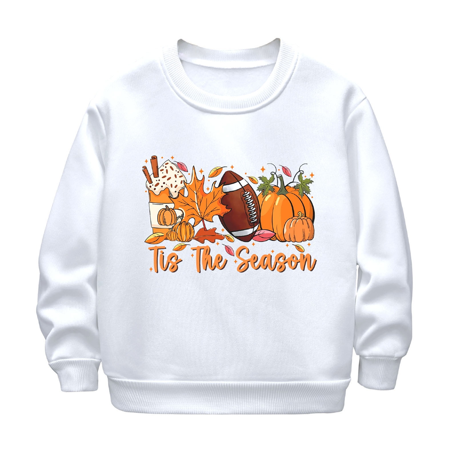 Sweat à Capuche Halloween Enfant – Imprimé Citrouille, Polaire Épais – Fille Et Garçon, Taille 4-14 Ans