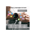 thumbnail image 3 of Smartwatch Lige BW0223 1.28" caja 45mm negro Malla negra black mesh, 3 of 6