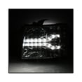 thumbnail image 7 of Spyder Chevy Silverado 1500 07-13 V2 Projector Headlights - LED DRL - Chrome PRO-YD-CS07V2-DRL-C Fits select: 2007-2014 CHEVROLET SILVERADO, 7 of 7