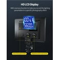 thumbnail image 4 of RALENO LED Video Light Panel, Camera Light for Video Conference Recording with 4000mAh Battery Type-C USB Ports, CRI>95 2500K-6500K Photo Lights for, 4 of 8