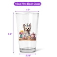 thumbnail image 5 of Happy Mother's Day Chinese Crested with Sweets and Flowers at a Picnic 16oz Pint Beer Glass Mug Dog Lover Beer Glasses Cup - 13005, 5 of 5