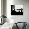 thumbnail image 3 of Nawypu Vinyl record spinning on record player. Canvas Wall Art Print, Music Artwork, 3 of 4