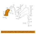 thumbnail image 3 of Fits 11-17 Quest Front Splash Shield Inner Fender Liner Panel Left Driver Side, 3 of 5