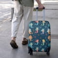 thumbnail image 3 of Dark Blue Mermaid Pattern Luggage Cover Fashion Suitcase Cover Baggage Covers Fit 25-28 Inch Luggage (Go Travel), 3 of 5