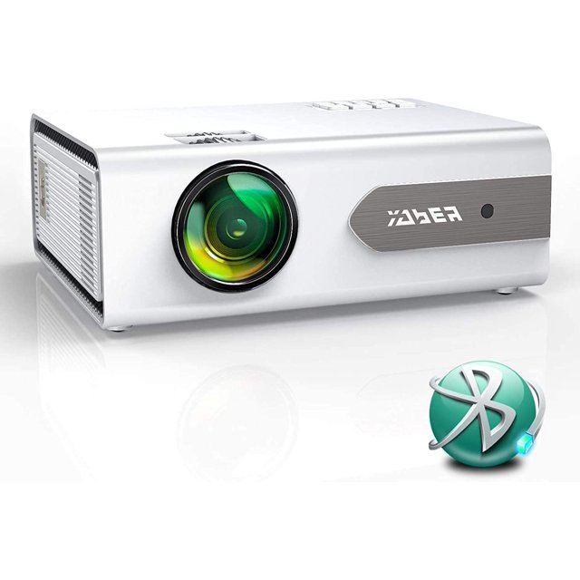 YABER V3 Mini Bluetooth Projector Portable Full HD 1080P and Zoom Supported, Portable LCD LED Home & Outdoor