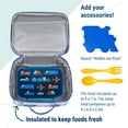 thumbnail image 6 of Wildkin Kids Insulated Lunch Box for Boy and Girls, BPA Free (On the Go Blue), 6 of 7