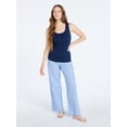 thumbnail image 2 of Joyspun Women's Ribbed Tank with Inner Bra, Sizes XS-3X, 2 of 4