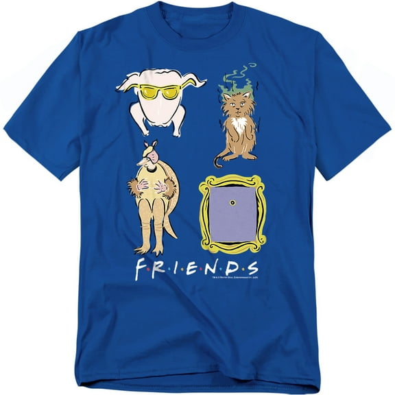 Friends T-Shirt Sybmols Unisex Graphic Tee For Men & Women