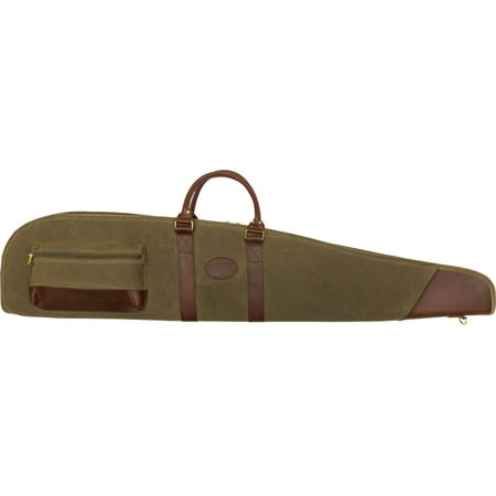 MidwayUSA Waxed Canvas Scoped Rifle Case 52 Olive Brown