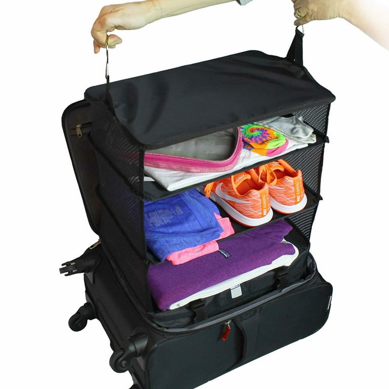 Carry On Closet Large Wardrobe Luggage Hanging Clothes Travel