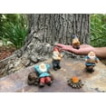 thumbnail image 3 of GlitZGlam Multicolor Gnomes Camp Miniature Garden, Waterproof (6 Piece), 3 of 7